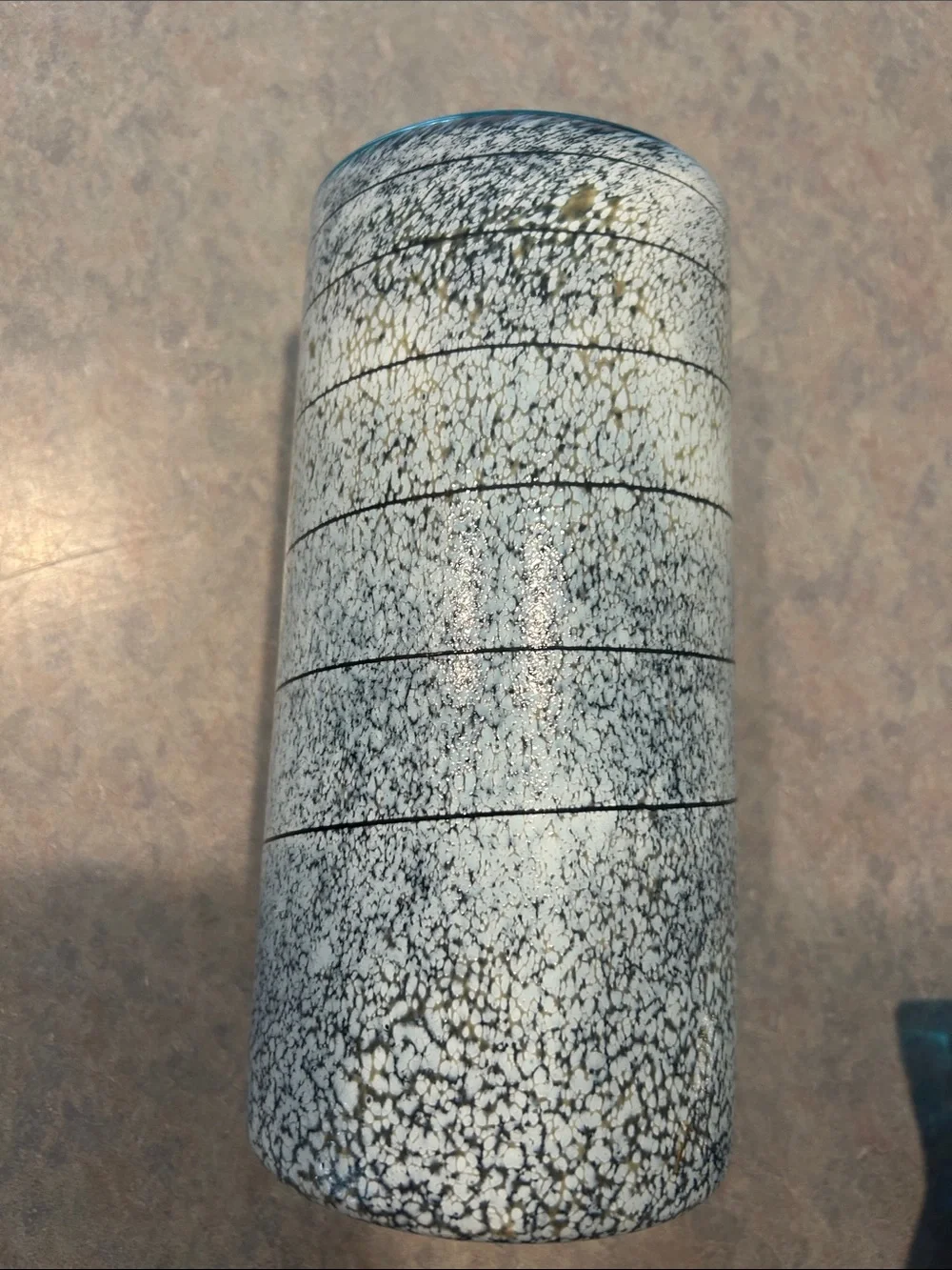 Two hand blown collectors item vases